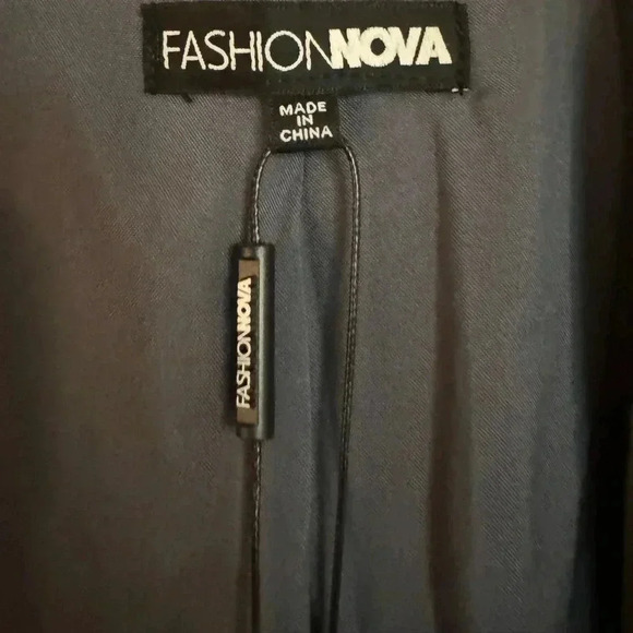 Nine To Five Blazer (JP5973) Charcoal Size Large - Picture 4 of 4